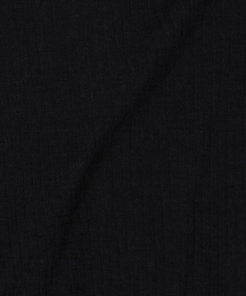 BASERANGE（ベースレンジ）の「Baserange/ベースレンジ COSME SHIRT / TTCOS-WR-WI25 / リブニットトップス（ニット/セーター・レディース・インディゴブルー・SMALL）」の3枚目の写真