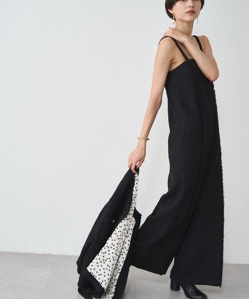 20周年限定】ツイードオールインワン（ワンピース）｜LOUNGEDRESS