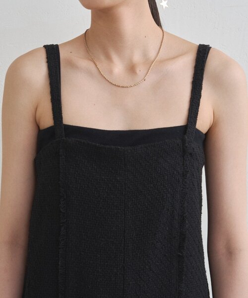 Loungedress ツイードオールインワン 20周年限定】ツイードオールインワン（ワンピース