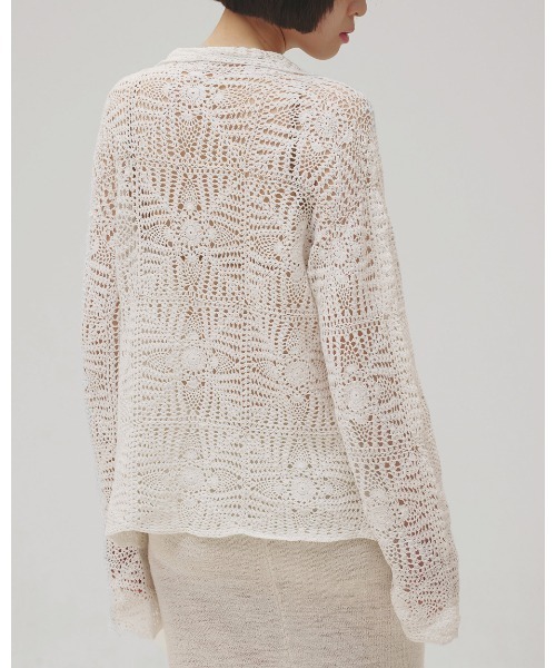 TODAYFUL(トゥデイフル)の「Crochet Lace Shirts(シャツ/ブラウス・レディース・キナリ/ブラック・FREE)」の15枚目の写真