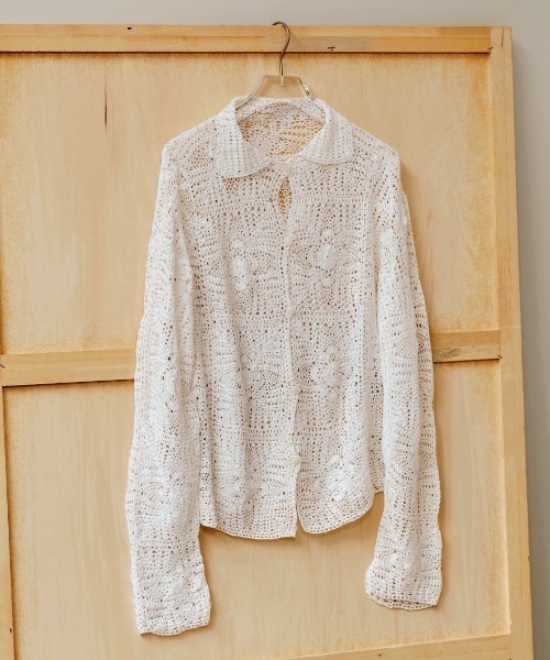 TODAYFUL(トゥデイフル)の「Crochet Lace Shirts(シャツ/ブラウス・レディース・キナリ/ブラック・FREE)」の12枚目の写真