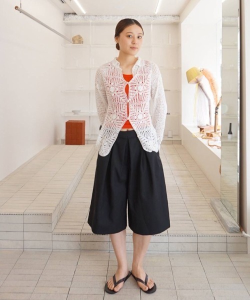 TODAYFUL(トゥデイフル)の「Crochet Lace Shirts(シャツ/ブラウス・レディース・キナリ/ブラック・FREE)」の20枚目の写真