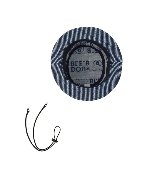 DOUBLE_B（ダブルビー）の「ジャカードデニムハット（ハット・キッズ・インディゴブルー・L(52-54cm)/M(50-52cm)/S(48-50cm)）」の5枚目の写真