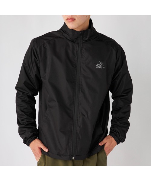 Kappa(カッパ)の「Kappa カッパ 裏フリース 軽量 ウィンドブレーカー ジャケット(ブルゾン・メンズ・ブルー系1/ブラック・L/LL/M)」の11枚目の写真