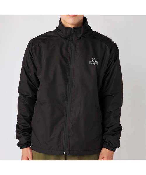 Kappa(カッパ)の「Kappa カッパ 裏フリース 軽量 ウィンドブレーカー ジャケット(ブルゾン・メンズ・ブルー系1/ブラック・L/LL/M)」の12枚目の写真