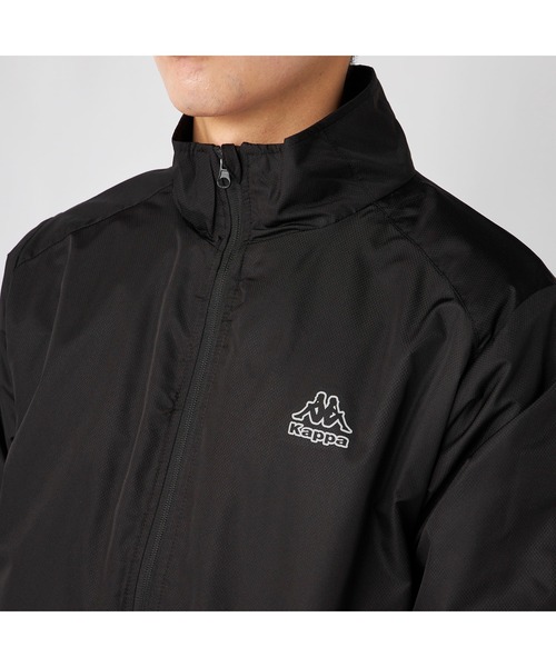 Kappa(カッパ)の「Kappa カッパ 裏フリース 軽量 ウィンドブレーカー ジャケット(ブルゾン・メンズ・ブルー系1/ブラック・L/LL/M)」の15枚目の写真