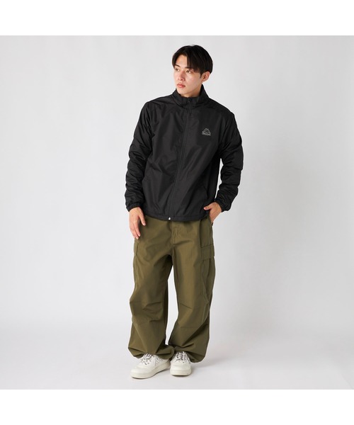 Kappa(カッパ)の「Kappa カッパ 裏フリース 軽量 ウィンドブレーカー ジャケット(ブルゾン・メンズ・ブルー系1/ブラック・L/LL/M)」の8枚目の写真