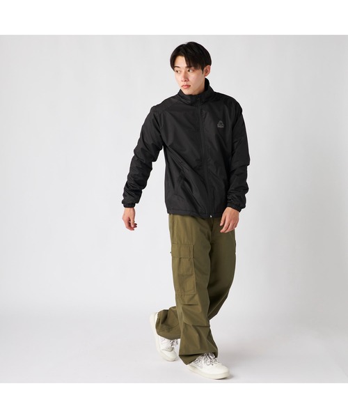 Kappa(カッパ)の「Kappa カッパ 裏フリース 軽量 ウィンドブレーカー ジャケット(ブルゾン・メンズ・ブルー系1/ブラック・L/LL/M)」の10枚目の写真