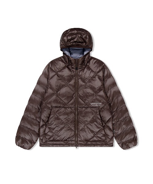 YESEYESEE(イエスアイシー)の「Wafer Goose Down Jacket(ダウンジャケット/コート・メンズ・ブラウン/ブラック/ライトブルー・L/M/S/XL)」の2枚目の写真