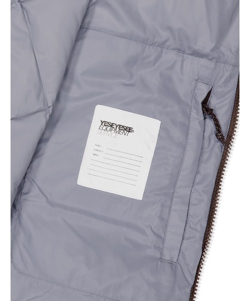 YESEYESEE(イエスアイシー)の「Wafer Goose Down Jacket(ダウンジャケット/コート・メンズ・ブラウン/ブラック/ライトブルー・L/M/S/XL)」の17枚目の写真