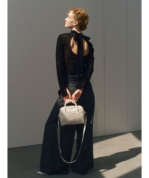 FRAY I.D(フレイアイディー)の「【LeSportsac× FRAY I.D】SQUARE TH CROSSBODY(ハンドバッグ・レディース・アイボリー・F)」の5枚目の写真