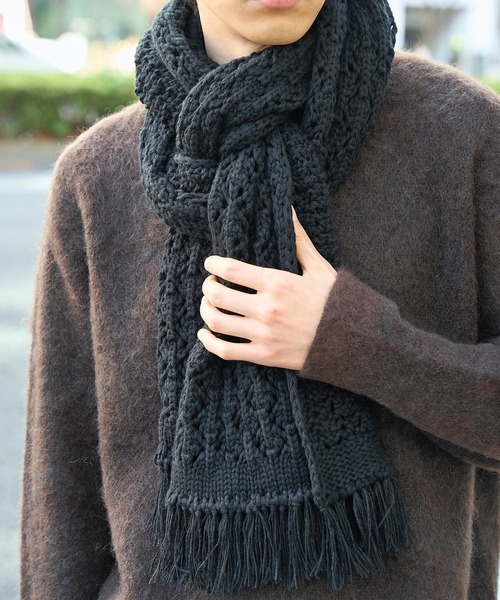 セール】【CITY TOKYO/シティートーキョー】バルキーニットストール