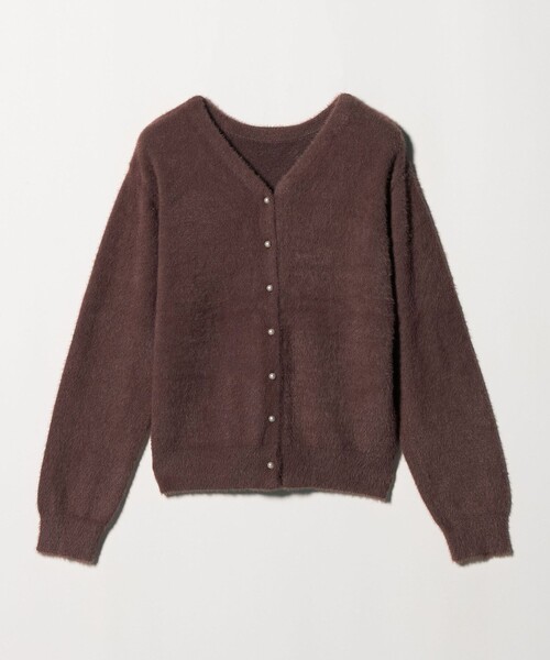 セール】フェザー Vネックカーディガン 2WAY ‐ウォッシャブル‐＜A DAY
