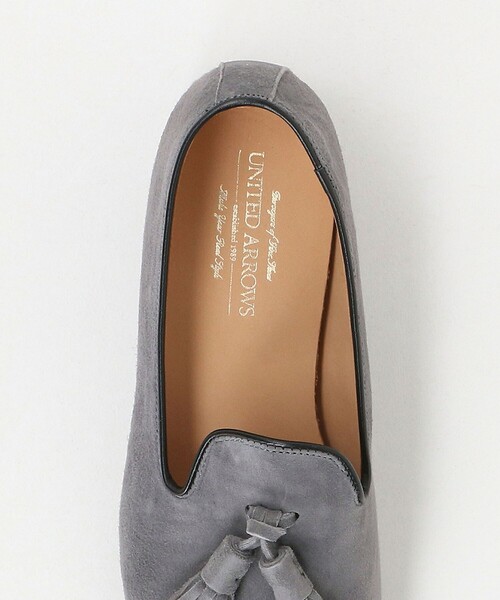 UNITED ARROWS（ユナイテッドアローズ）の「ベルジャン タッセルシューズ（ローファー・メンズ・ブラック/ダークグレー・39/40/41/42/43/44）」の8枚目の写真