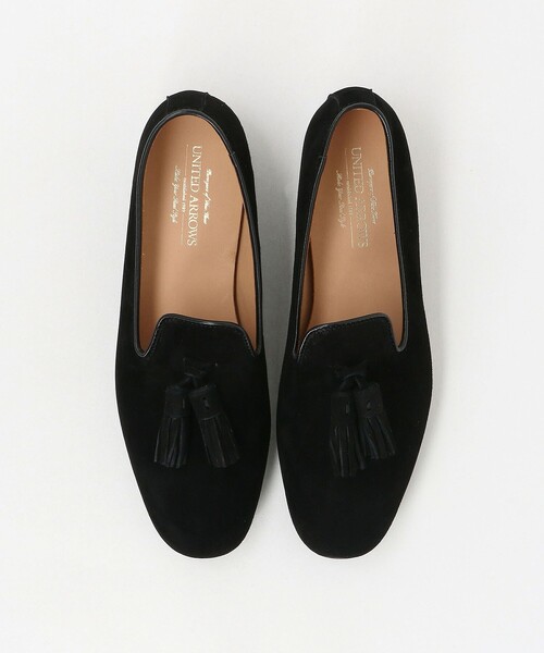 UNITED ARROWS（ユナイテッドアローズ）の「ベルジャン タッセルシューズ（ローファー・メンズ・ブラック/ダークグレー・39/40/41/42/43/44）」の11枚目の写真