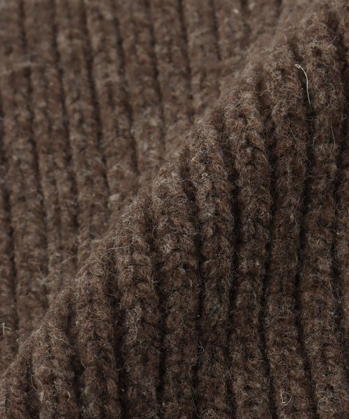 BASERANGE（ベースレンジ）の「【BASERANGE/ベースレンジ】 MEA SCARF（マフラー・レディース・ブラウン/アイボリー・FREE）」の6枚目の写真