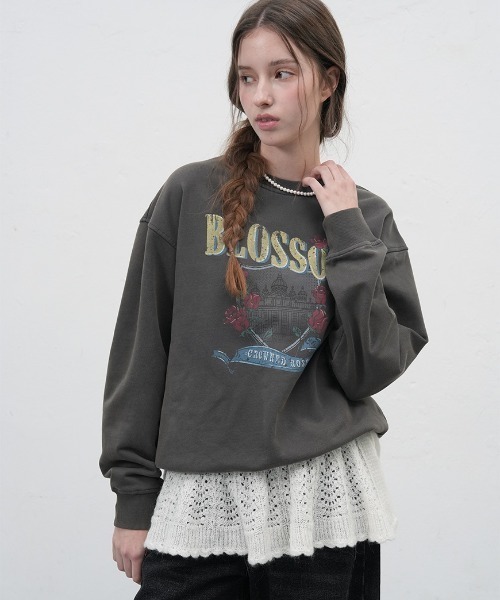 GENERAL IDEA（ジェネラルアイデア）の「【GENERAL IDEA】モヘアレイヤードミニラップスカート / SCALLOP MINI LAYERED SKIRT（スカート・レディース・ブラック/アイボリー・FREE）」の3枚目の写真