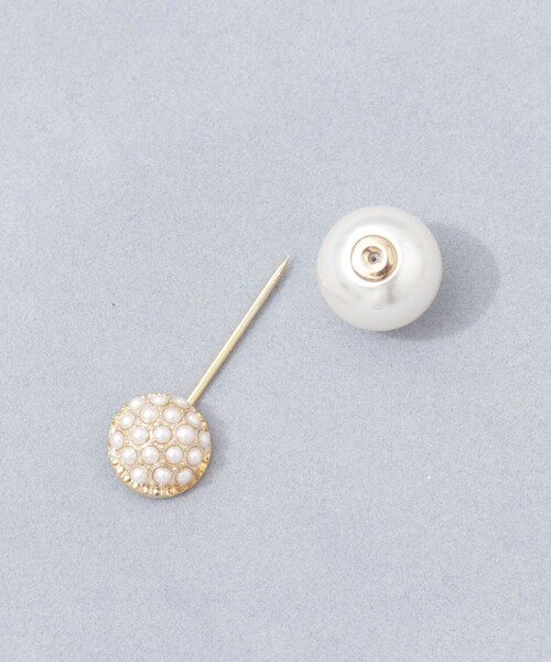 grace grace （グラスグラス）の「【grace grace/グラスグラス】ビジュープッシュピン（ブローチ/コサージュ・レディース・オフホワイト/クリア・FREE）」の11枚目の写真