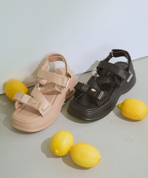 CROSSING RIBBON SPORTS SANDALS サンダル（サンダル）｜TOCCA（トッカ