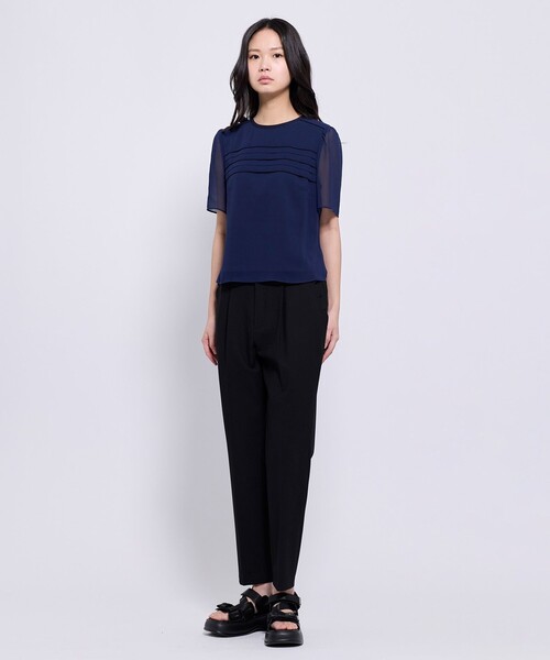 TOCCA(トッカ)の「CROSSING RIBBON SPORTS SANDALS サンダル(サンダル・レディース・ベージュ系/ブラック系・39/38/37/36)」の9枚目の写真