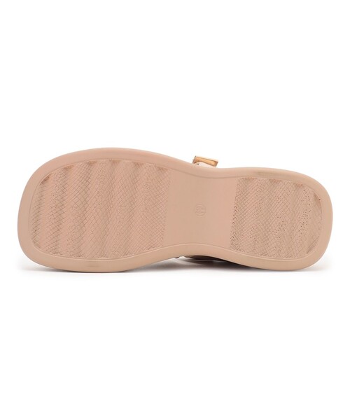 TOCCA(トッカ)の「CROSSING RIBBON SPORTS SANDALS サンダル(サンダル・レディース・ベージュ系/ブラック系・39/38/37/36)」の19枚目の写真