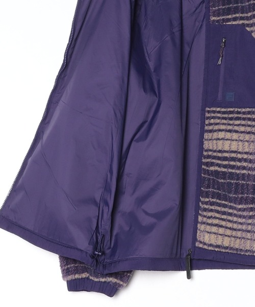 FILA(フィラ)の「Check Pattern fleece(その他アウター・レディース・ベージュ/パープル・XL/L/M/S)」の4枚目の写真