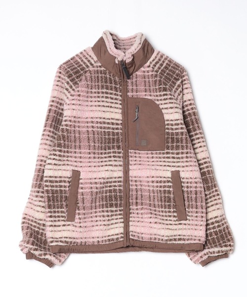FILA(フィラ)の「Check Pattern fleece(その他アウター・レディース・ベージュ/パープル・XL/L/M/S)」の7枚目の写真