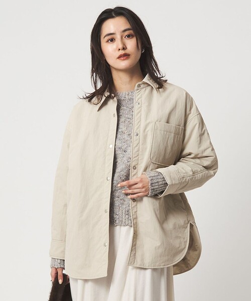 セール】ライト パデット シャツ（シャツ/ブラウス）｜green label