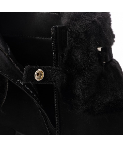 Pitti（ピッティ）の「4WAYファービジューリボンベルトショートブーツ（ブーツ・レディース・ブラック/ブラック系その他6/ブルーグレー・M/S/L）」の12枚目の写真