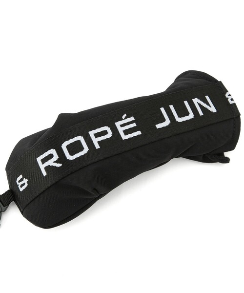 JUN&ROPE'(ジュンアンドロペ)の「ロゴテープユーティリティ用ヘッドカバー/ユニセックス(ゴルフグッズ・レディース・ブラック・FREE)」の6枚目の写真