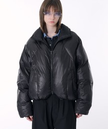 QUILTING DESIGN PUFF JACKET/キルティングデザインパフジャケット