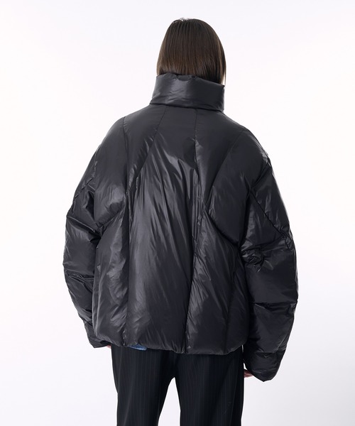 selle glant(セレグランテ)の「QUILTING DESIGN PUFF JACKET/キルティングデザインパフジャケット(ブルゾン・メンズ・ダークブラウン/ブラック・SMALL/MEDIUM/X-LARGE/LARGE)」の22枚目の写真