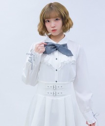 axes femme POETIQUE | 2WAYストライプタイ付ブラウス(シャツ/ブラウス)