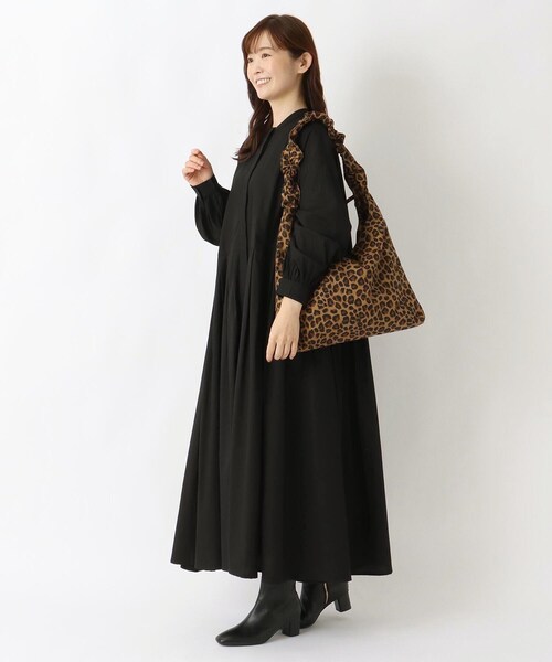 one'sterrace(ワンズテラス)の「SE 2WAYハンドル ドロストバッグ(トートバッグ・レディース・ダークブラウン系8/ブラック系8/グレー系4・99)」の17枚目の写真