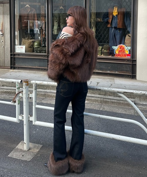 2サイズ展開】ダブルジップファーブルゾン（ブルゾン）｜RAY CASSIN