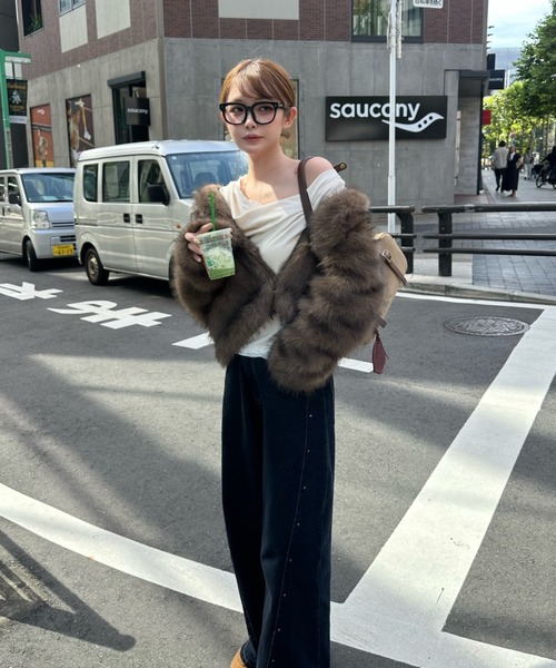 RayCassin ダブルジップファーブルゾン FREE Ray Cassin（レイカズン） ブルゾン アウター 「2サイズ展開」ダブル