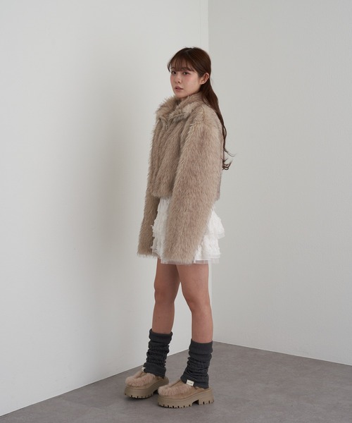 2サイズ展開】ダブルジップファーブルゾン（ブルゾン）｜RAY CASSIN