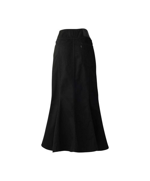 HYSTERIC GLAMOUR(ヒステリックグラマー)の「フロントリングZIPマーメイドスカート(デニムスカート・レディース・ブラック/ライトインディゴブルー・X-SMALL/SMALL/MEDIUM)」の8枚目の写真
