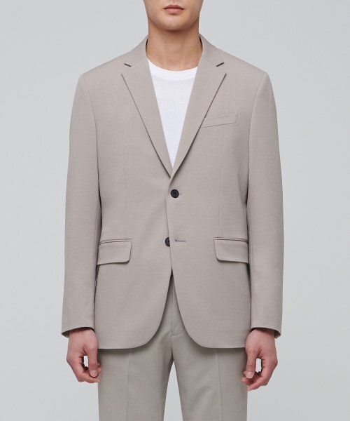 MUSINSA STANDARD(ムシンサスタンダード)の「ベーシックブレザー【ライトベージュ】(テーラードジャケット・メンズ・その他・XX-LARGE/MEDIUM/LARGE/X-LARGE)」の3枚目の写真