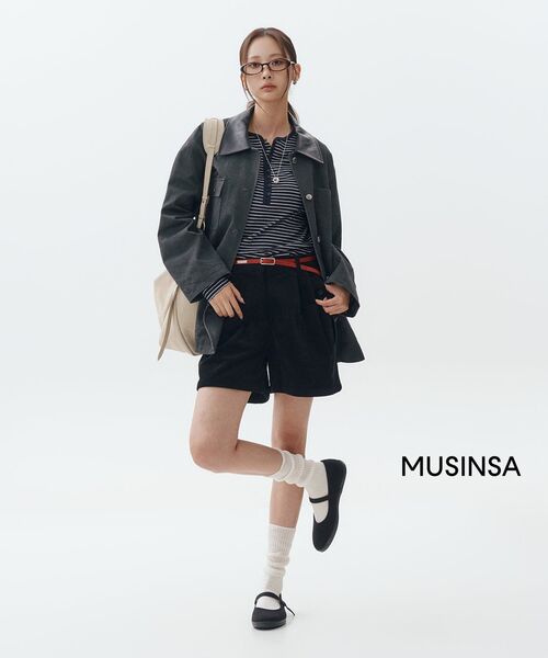 TTUDEMENT(トュードメント)の「CORDUROY SHORTS BLACK(その他パンツ・レディース・その他・SMALL/MEDIUM/LARGE)」の11枚目の写真