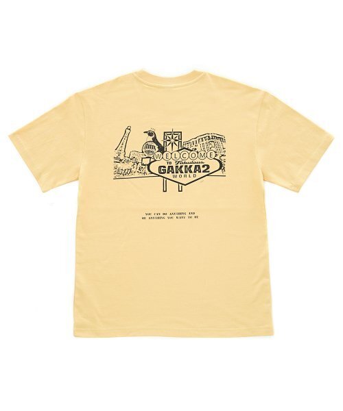 GAKKAI UNIONS(ガッカイユニオンズ)の「ベガス半袖Tシャツイエロー(Tシャツ/カットソー・レディース・その他・LARGE/MEDIUM)」の4枚目の写真