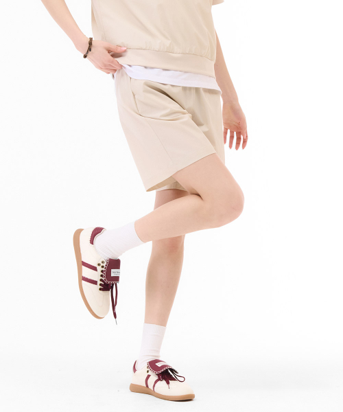 CHASECULT(チェイスカルト)の「レディースストレッチ4部パンツ-アイボリー(その他パンツ・レディース・オートミール・70/67)」の3枚目の写真