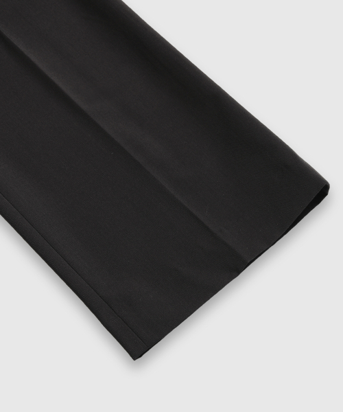 LEMAIN SECOND（リメインセカンド）の「ONE-TUCK SEMI WIDE HIDDEN BANDING SLACKS [BLACK]（スラックス・メンズ・その他・LARGE/X-LARGE/XX-LARGE/XXX-LARGE/SMALL/MEDIUM）」の9枚目の写真