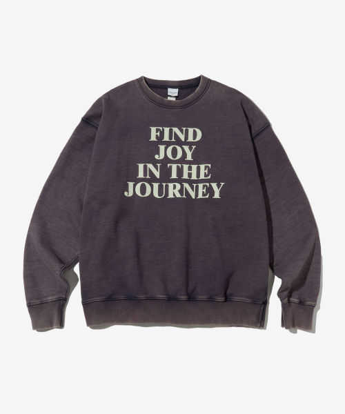 V.S.C SWEAT(FIND JOY IN THE JOURNEY)_VINTAGE NAVY