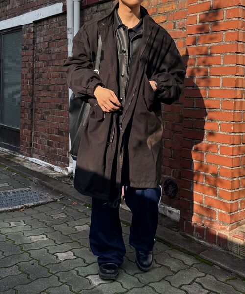 PARTIMENTO(パルティメント)の「VTG ウォッシュドレザーコートブラック(ライダースジャケット・メンズ・その他・LARGE/MEDIUM)」の4枚目の写真