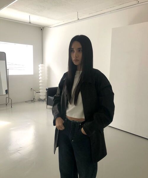 PARTIMENTO(パルティメント)の「VTG ウォッシュドレザーコートブラック(ライダースジャケット・メンズ・その他・LARGE/MEDIUM)」の7枚目の写真