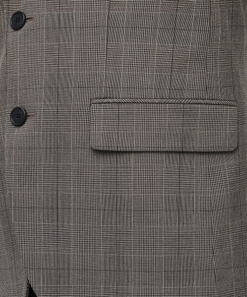 MUSINSA STANDARD（ムシンサスタンダード）の「グレンチェックベーシックブレザー[ダークベージュ]（テーラードジャケット・メンズ・その他・MEDIUM/LARGE/X-LARGE）」の6枚目の写真