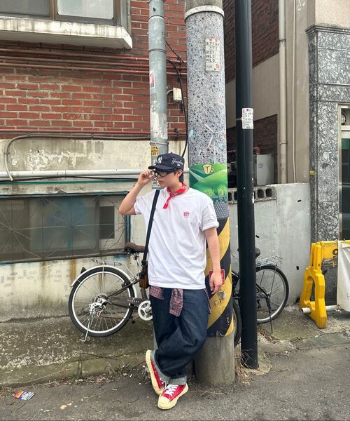 URBANDTYPE(アーバンディタイプ)の「デイオフグラフィックTシャツ_レッド_DT395(Tシャツ/カットソー・メンズ・その他・1/2/3)」の7枚目の写真