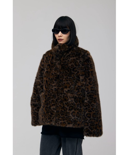 FELICITY(フェリシティ)の「Faux Fur Mini Jacket(その他アウター・レディース・その他9/ベージュ・2)」の11枚目の写真