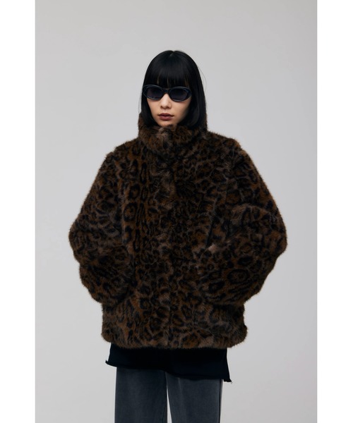 FELICITY(フェリシティ)の「Faux Fur Mini Jacket(その他アウター・レディース・その他9/ベージュ・2)」の12枚目の写真